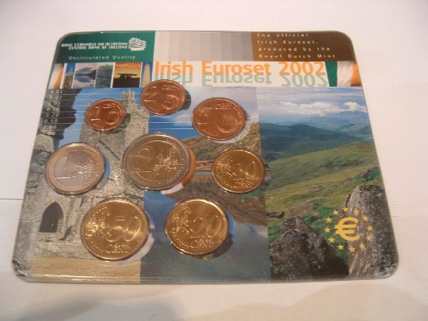 (afbeelding voor) BU set Ierland 2002 uitgave KNM